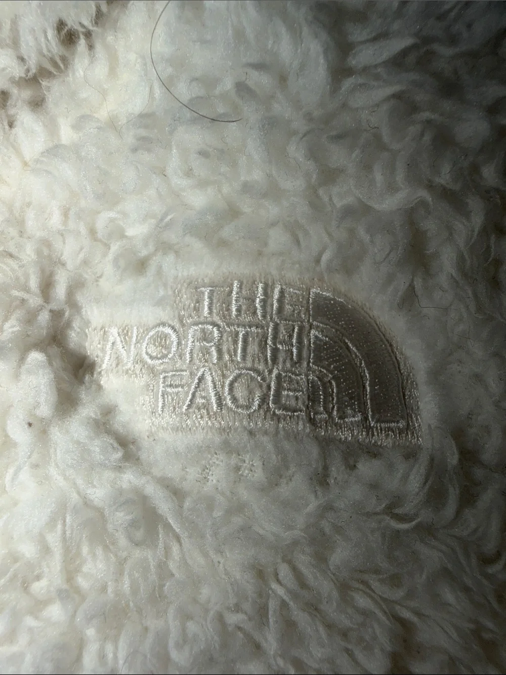 Baby Girl The North Face Kids Cream Sherpa Puffer Hoodie